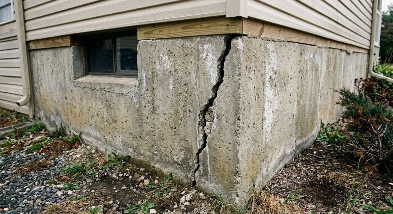 Foundation Crack Repair detail