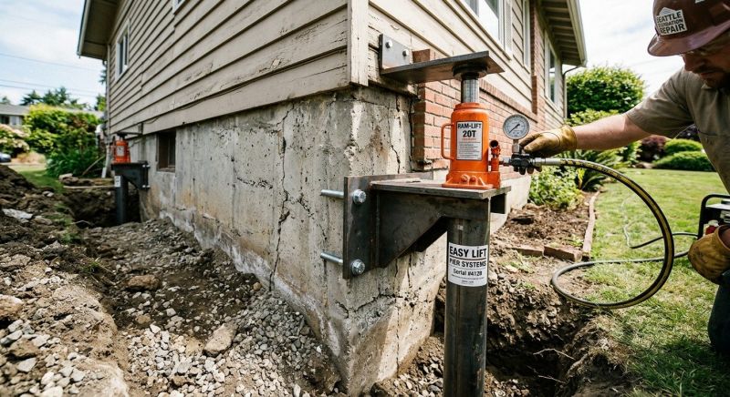 Foundation Lifting project example